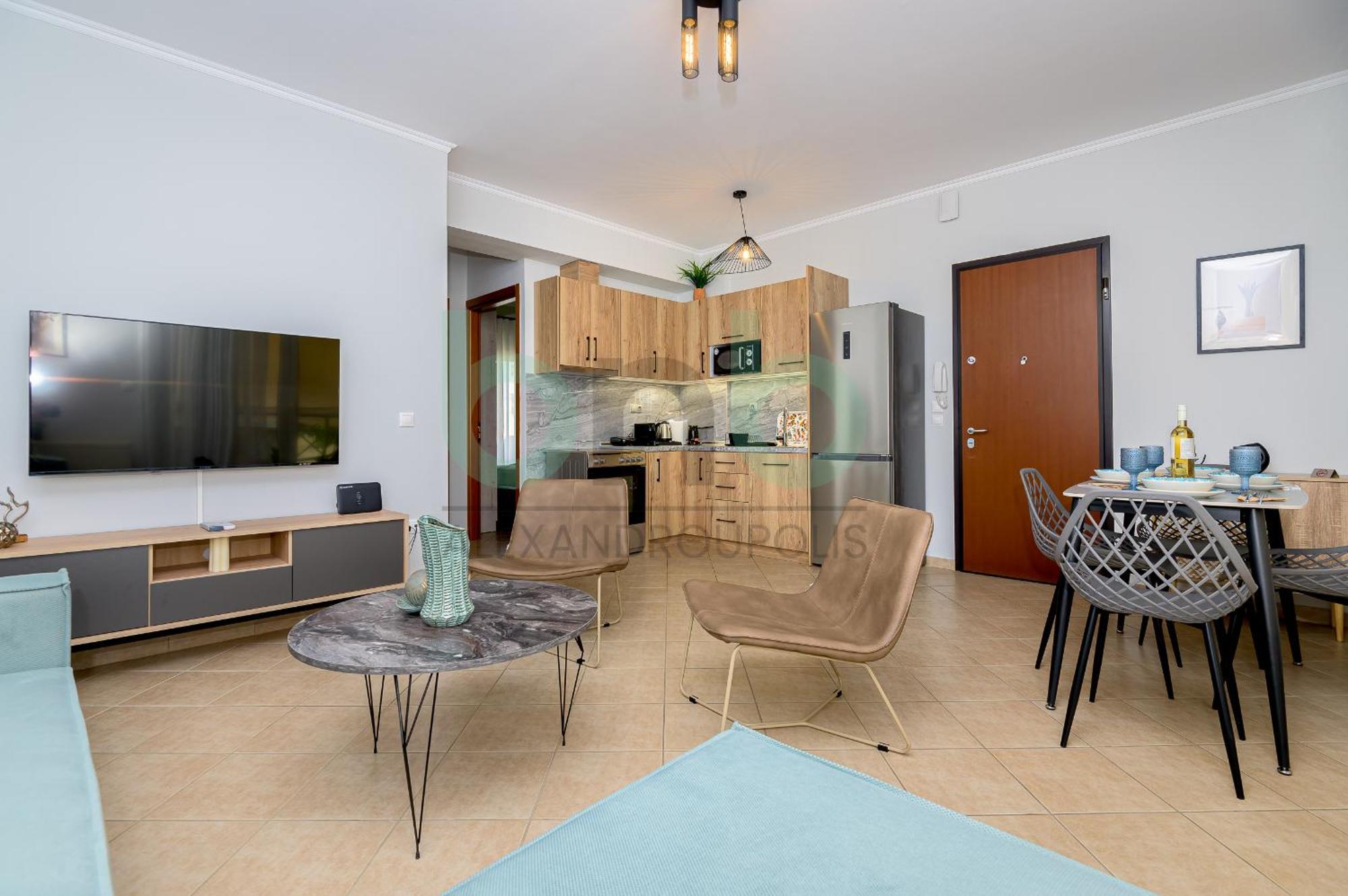 Aqua 2 Bdr Lux Apt Apartment Alexandroúpolis Ngoại thất bức ảnh