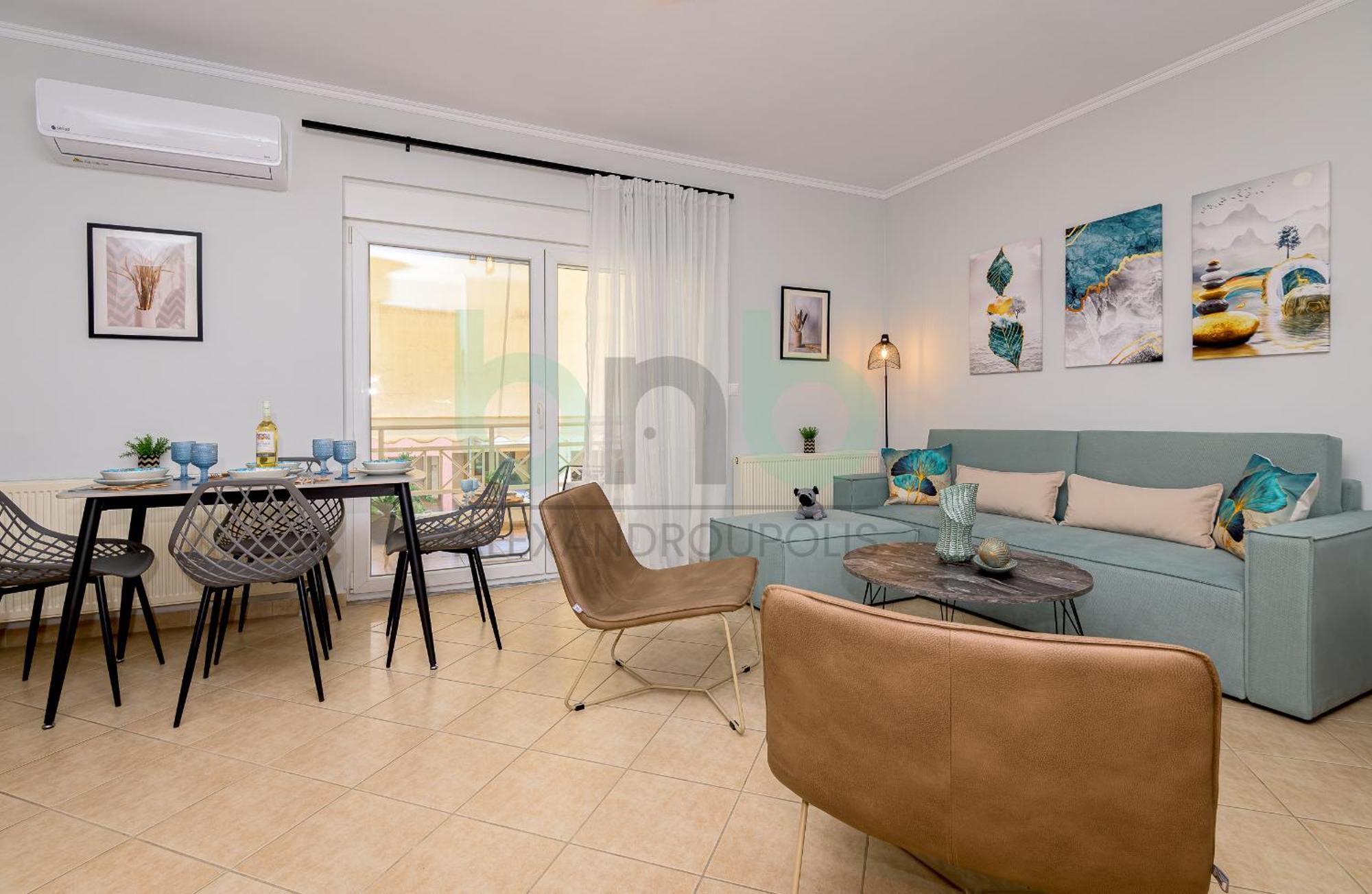 Aqua 2 Bdr Lux Apt Apartment Alexandroúpolis Ngoại thất bức ảnh