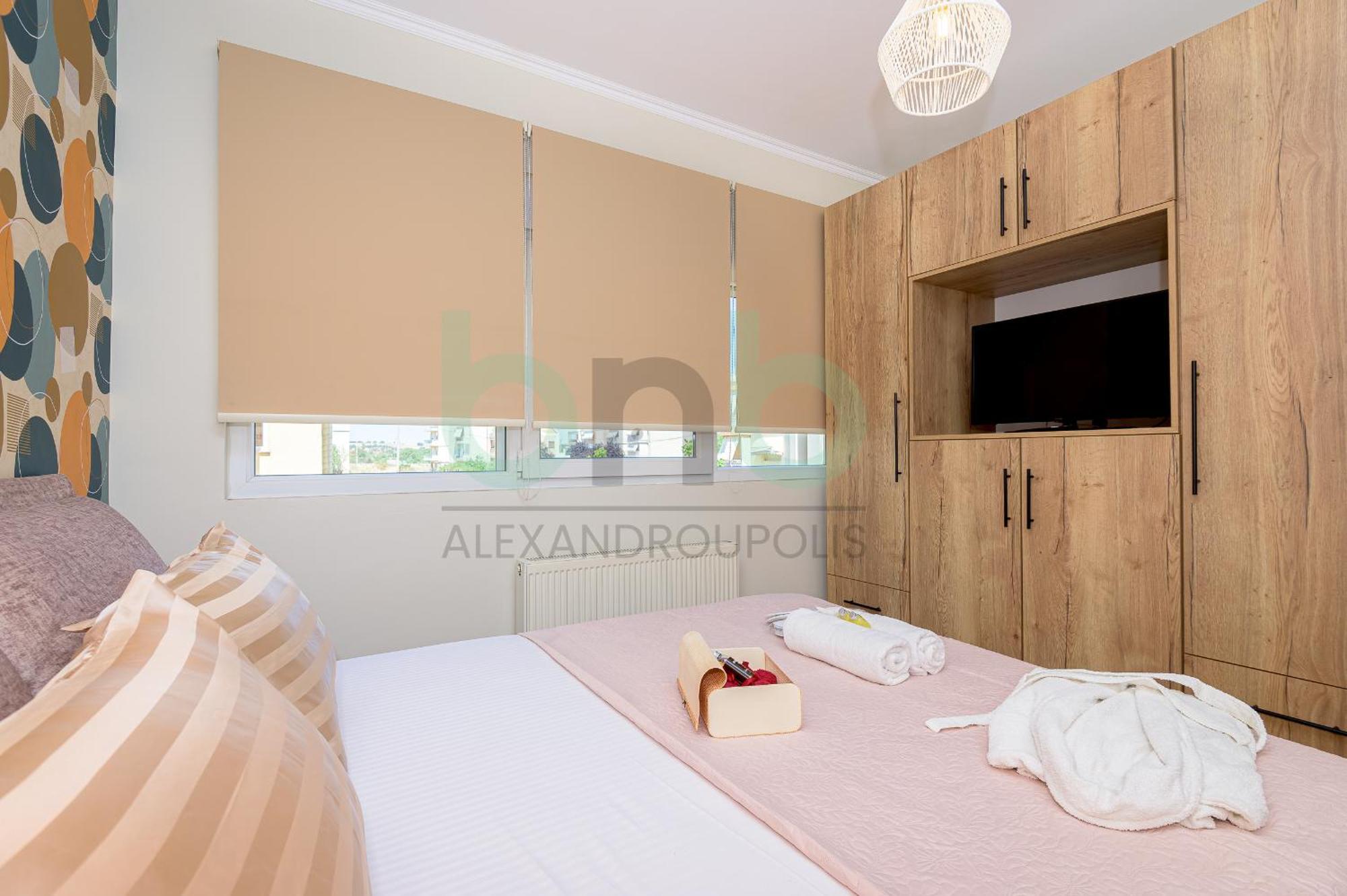 Aqua 2 Bdr Lux Apt Apartment Alexandroúpolis Ngoại thất bức ảnh